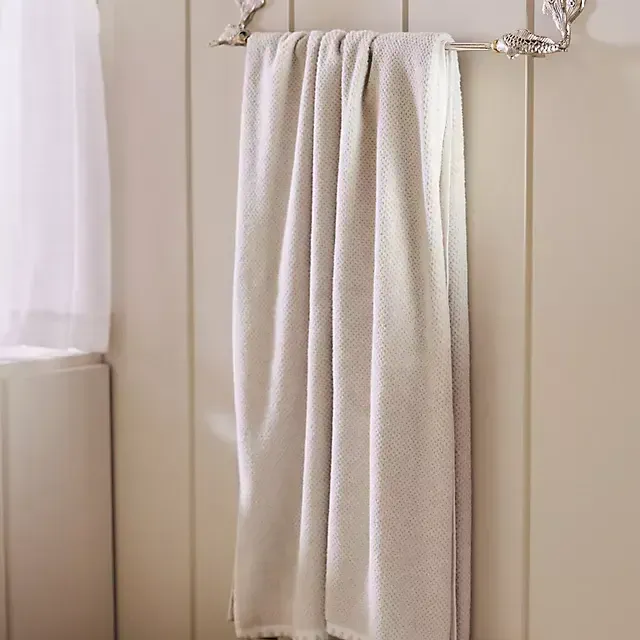 Koi Fish Mixed Metal Towel Bar