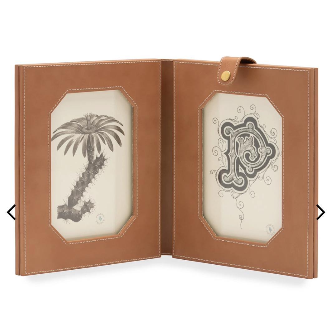 Pigeon & Poodle Muir Picture Frame - 5" x 7" (Aged Camel)