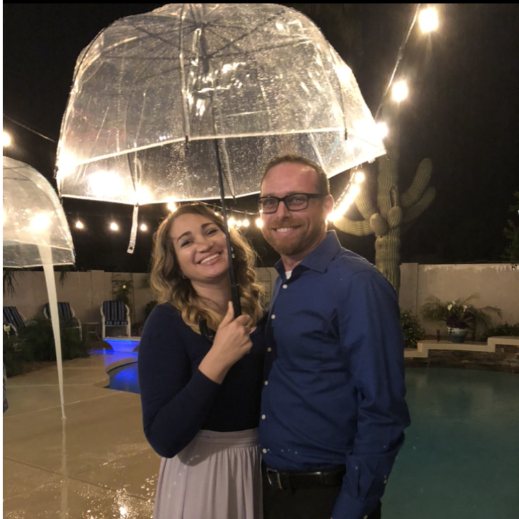 First wedding we attended together.