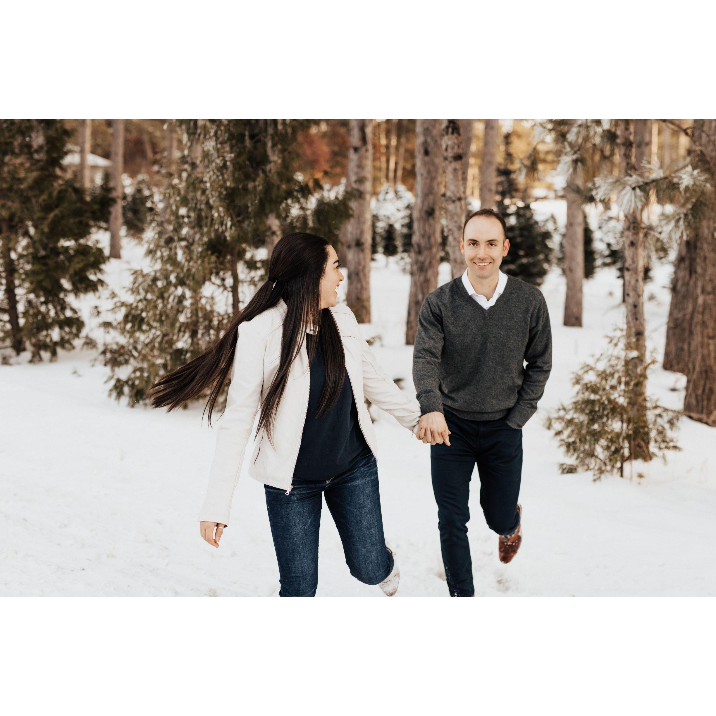 Engagement photos - Hansen Tree Farm (2021)