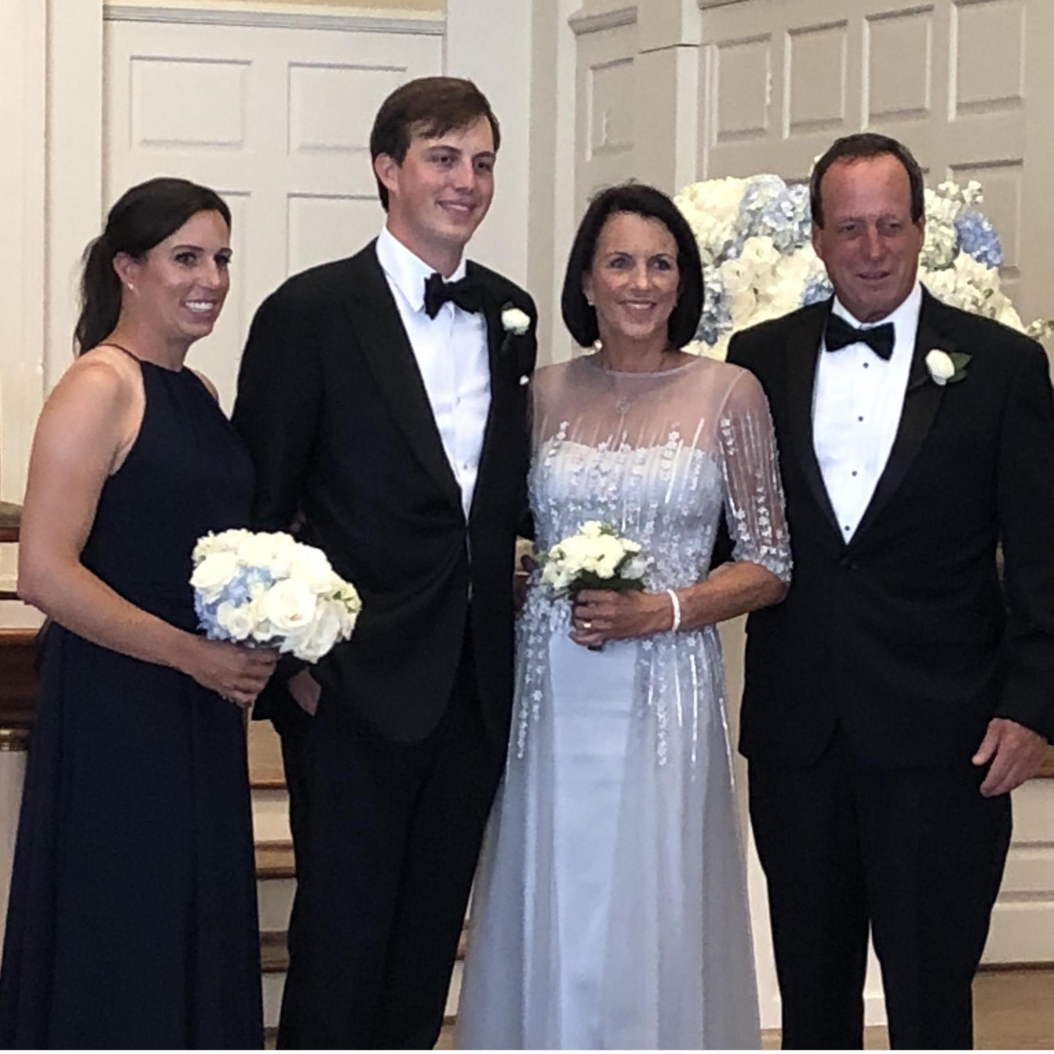 The Davis-Welles family in Dallas. 
(Julie, Sam, Debbie, & David)