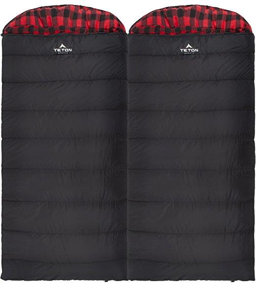 TETON Sports Celsius XXL -18C/0F Sleeping Bag; Free Compression Sack Included