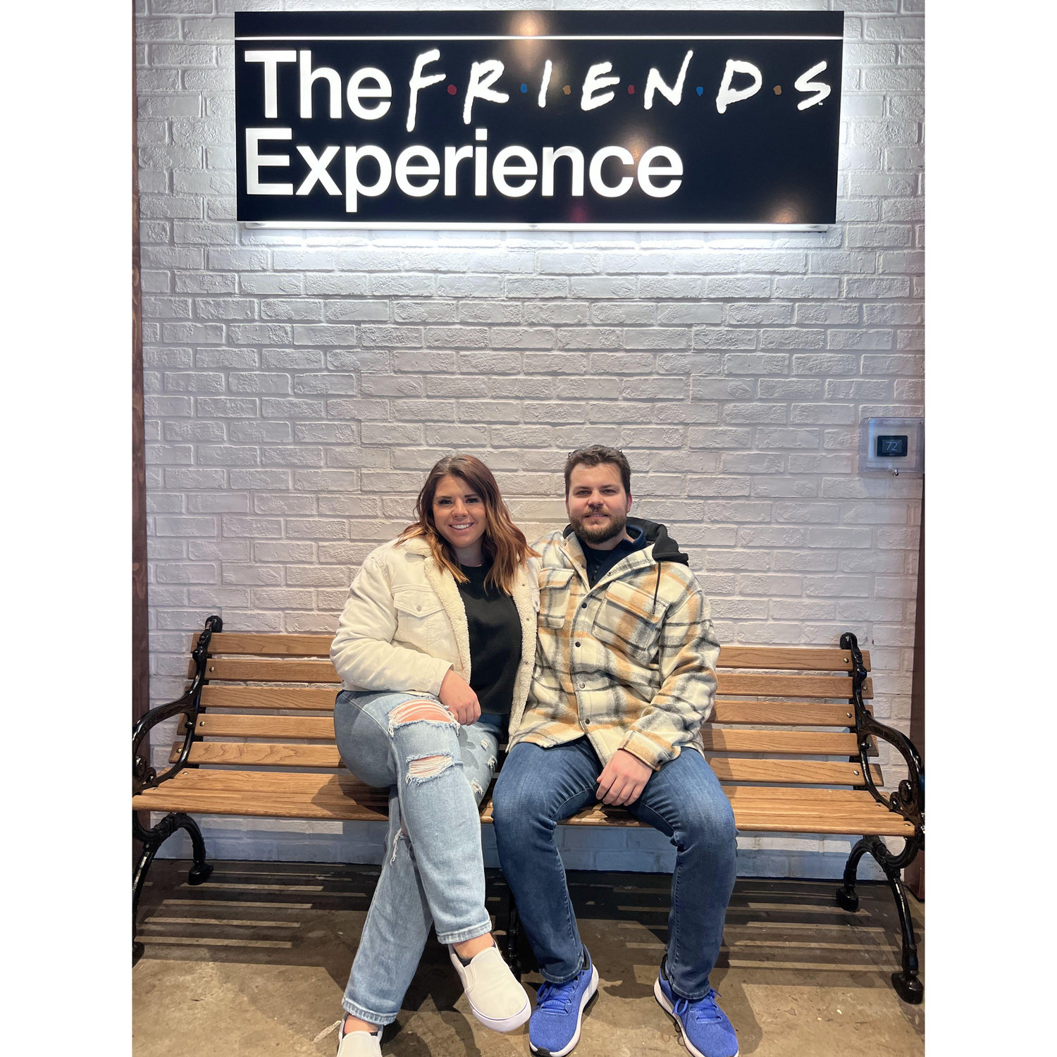 Couldn't go to NYC without a trip to the Friends Experience.