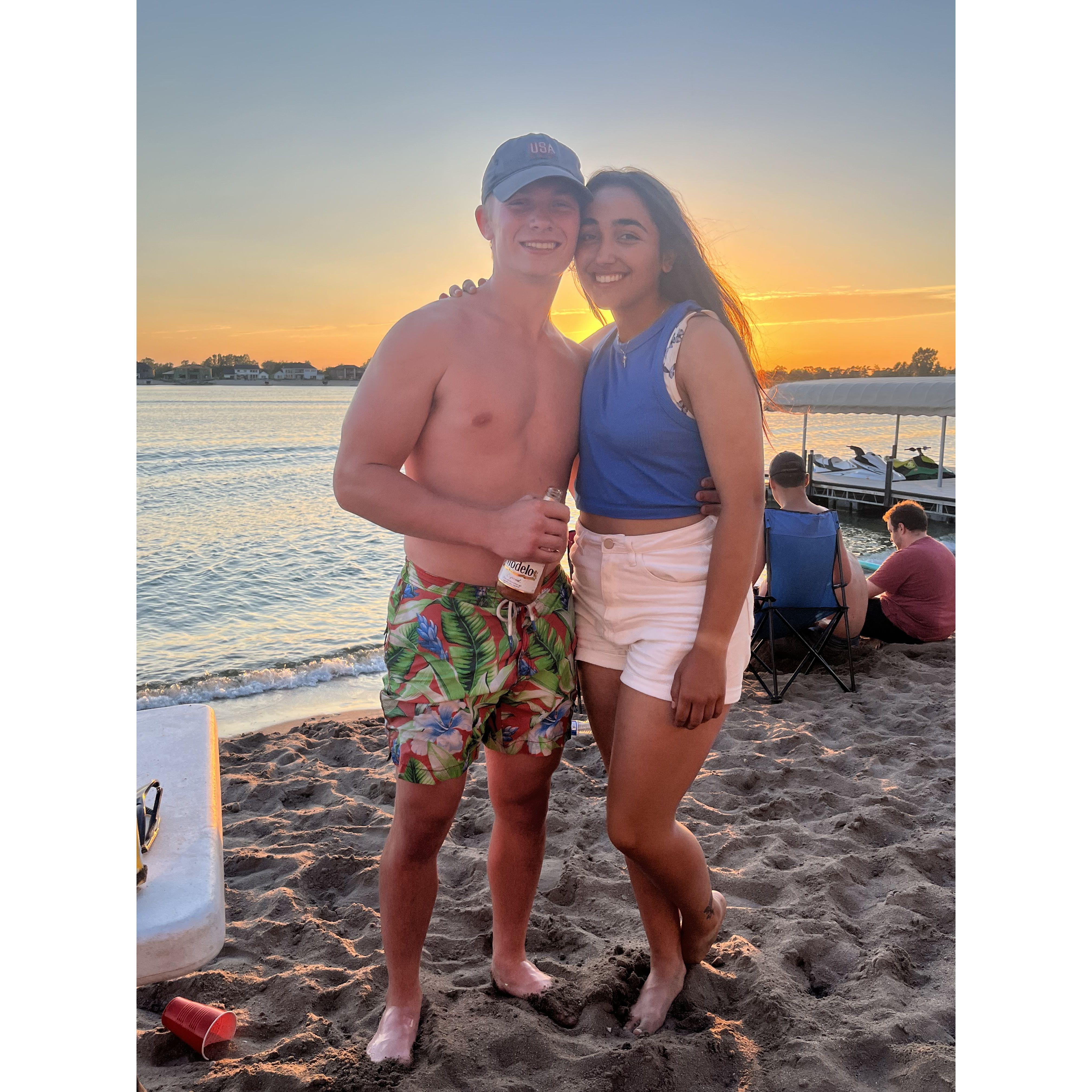 Fourth of July at the lake, we love it!