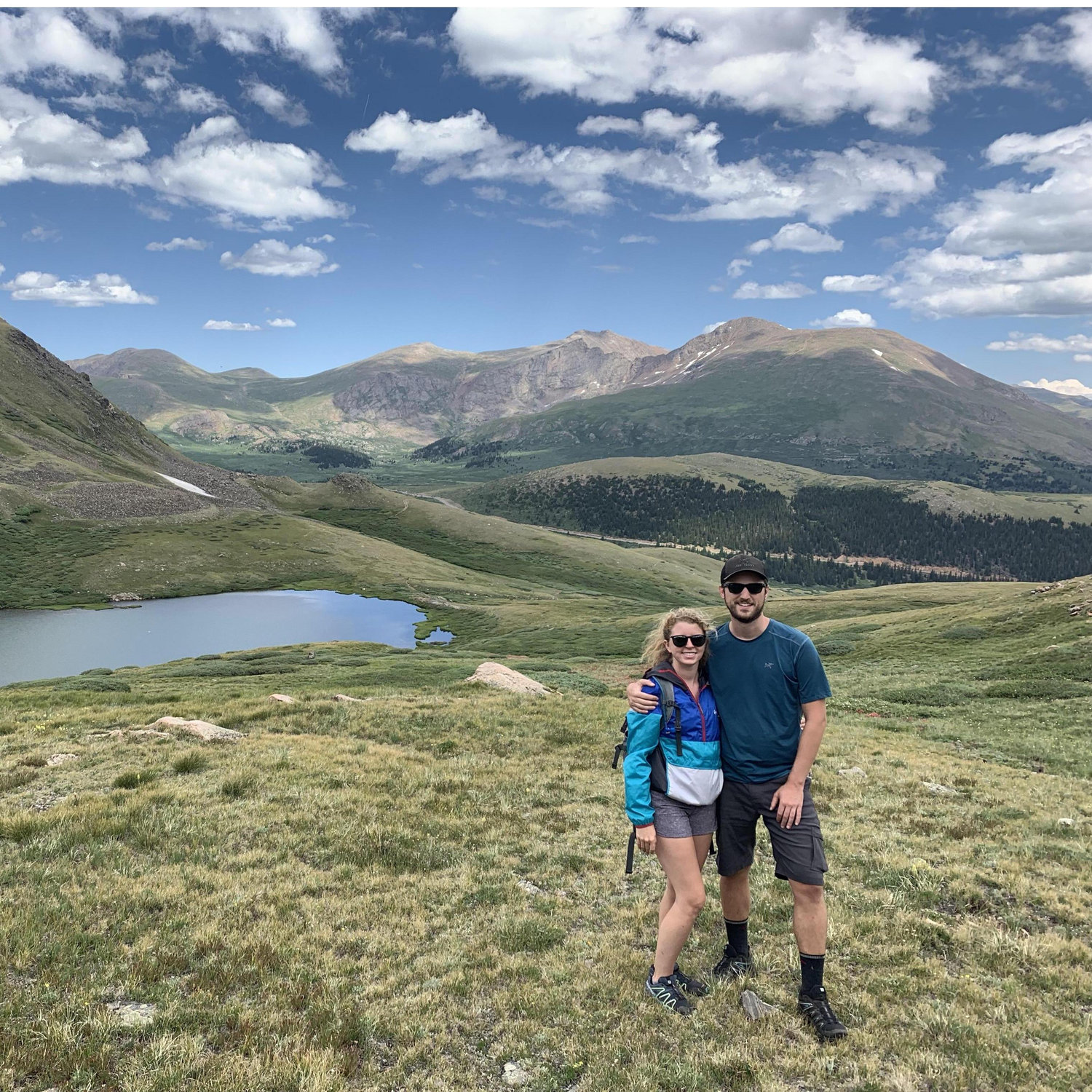But most of the time we're outside in the mountains. Guenella Pass, CO August, 2019.
