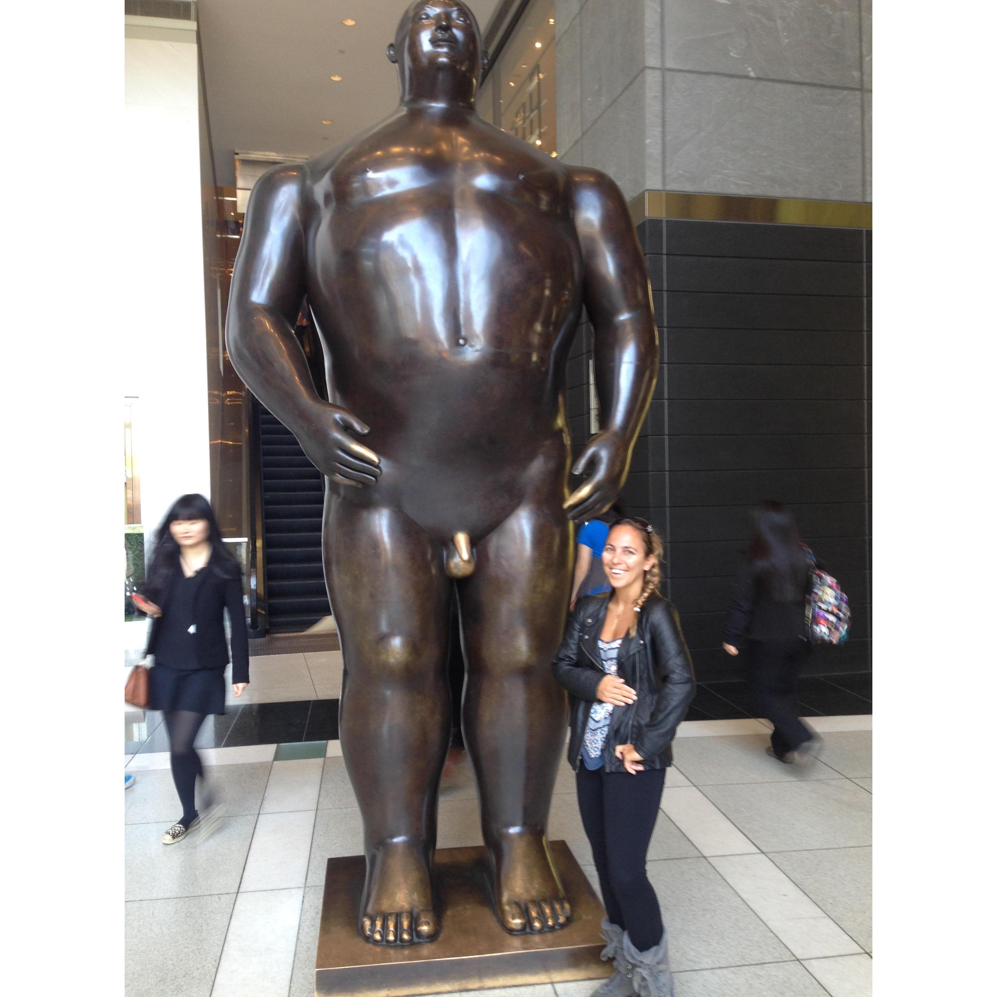 Columbus Circle NYC. Not sure where to look lol.