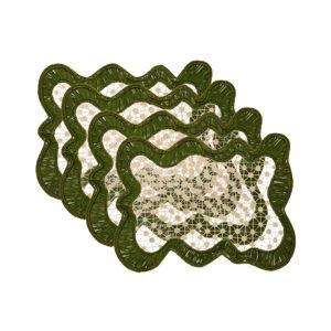 Moda Domus Set-of-Four Pollera Wicker Placemats