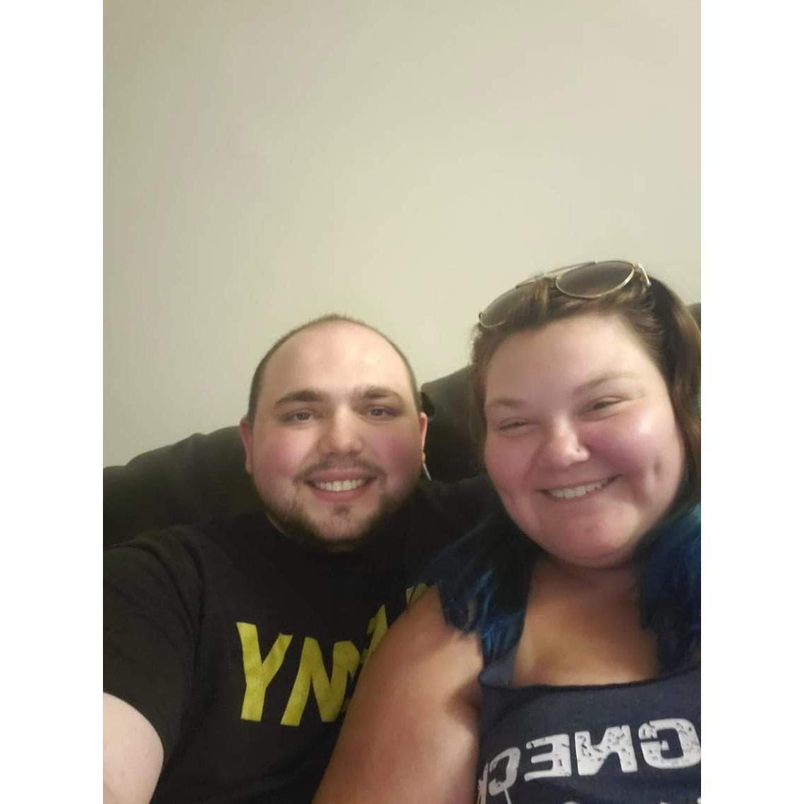 Our first picture together