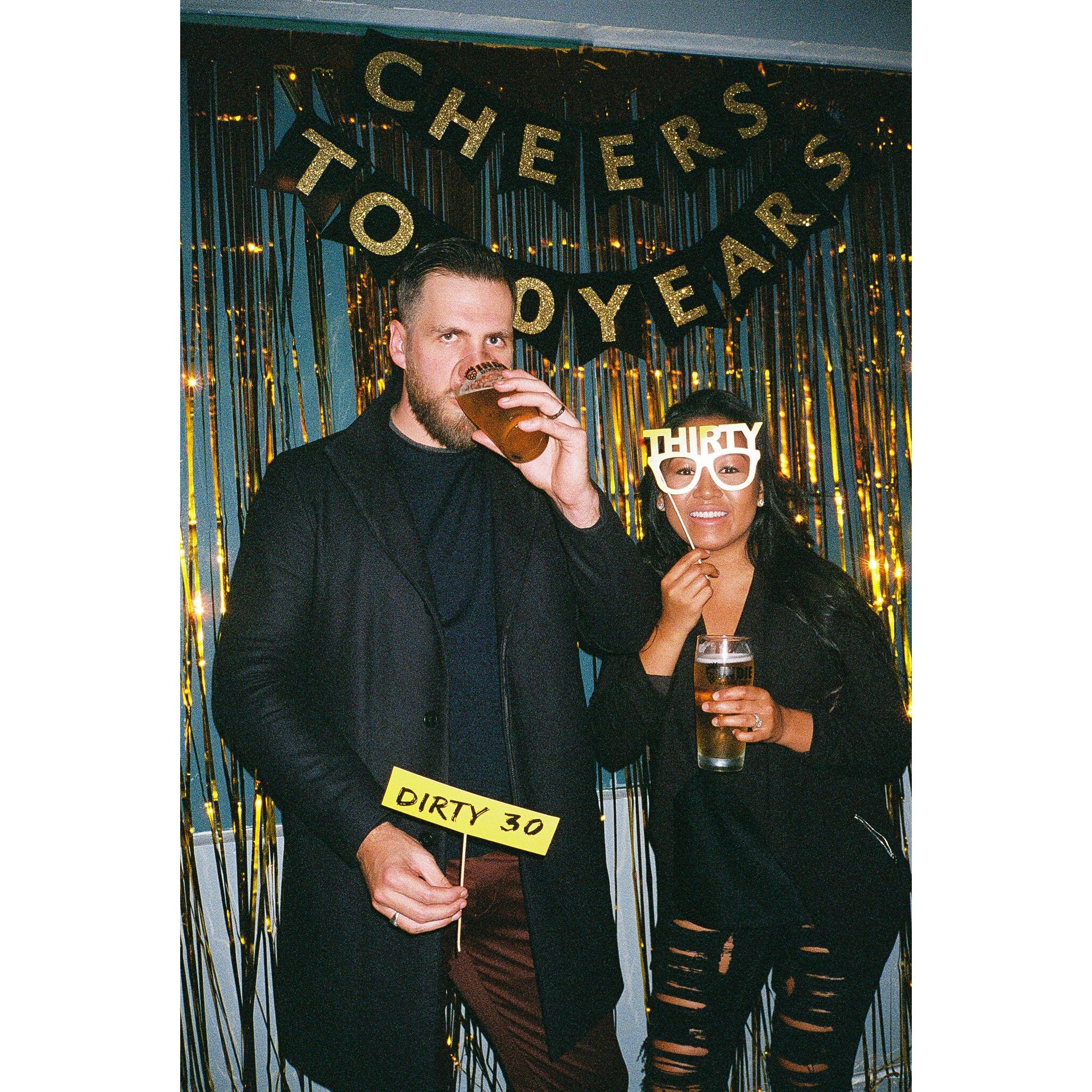 George's surprise 30th birthday!