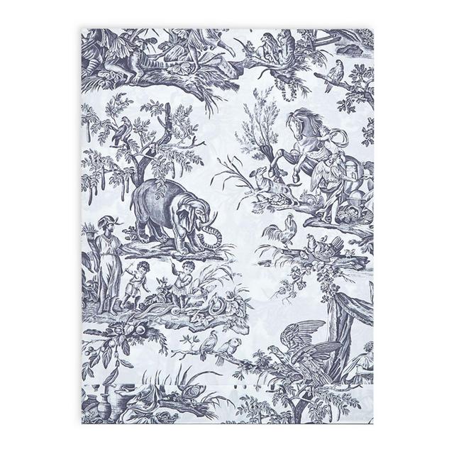 Anne de Solene Four Continents Flat Sheet, King