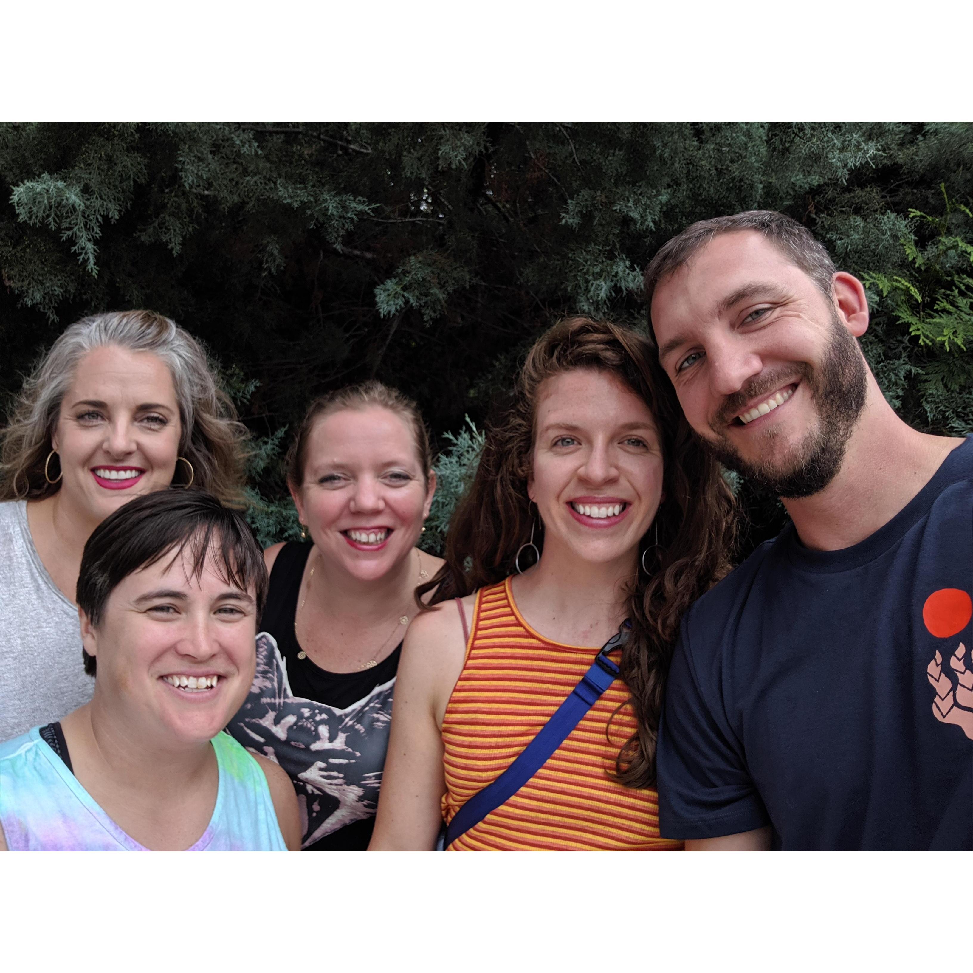 Lizzo concert, before all the dancing, 2019