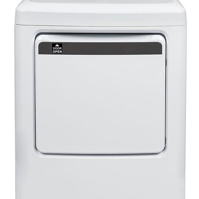 Kenmore 2669162 Front Load Electric Dryer with Wrinkle Guard, Energy Saver, Smart Sensor Drying System, 7.0 cu. ft. Total Capacity, White
