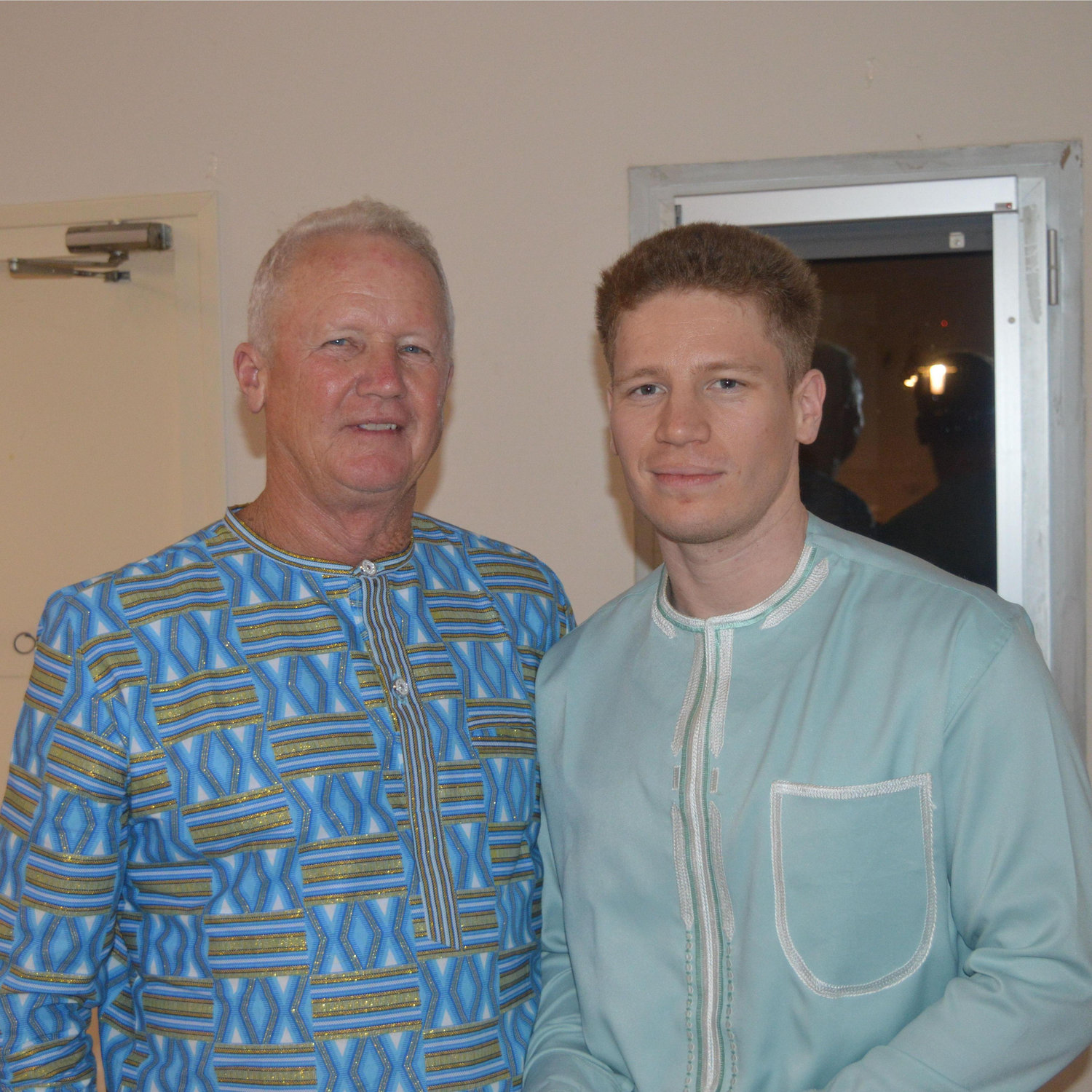 Jordan et son papa 🩵