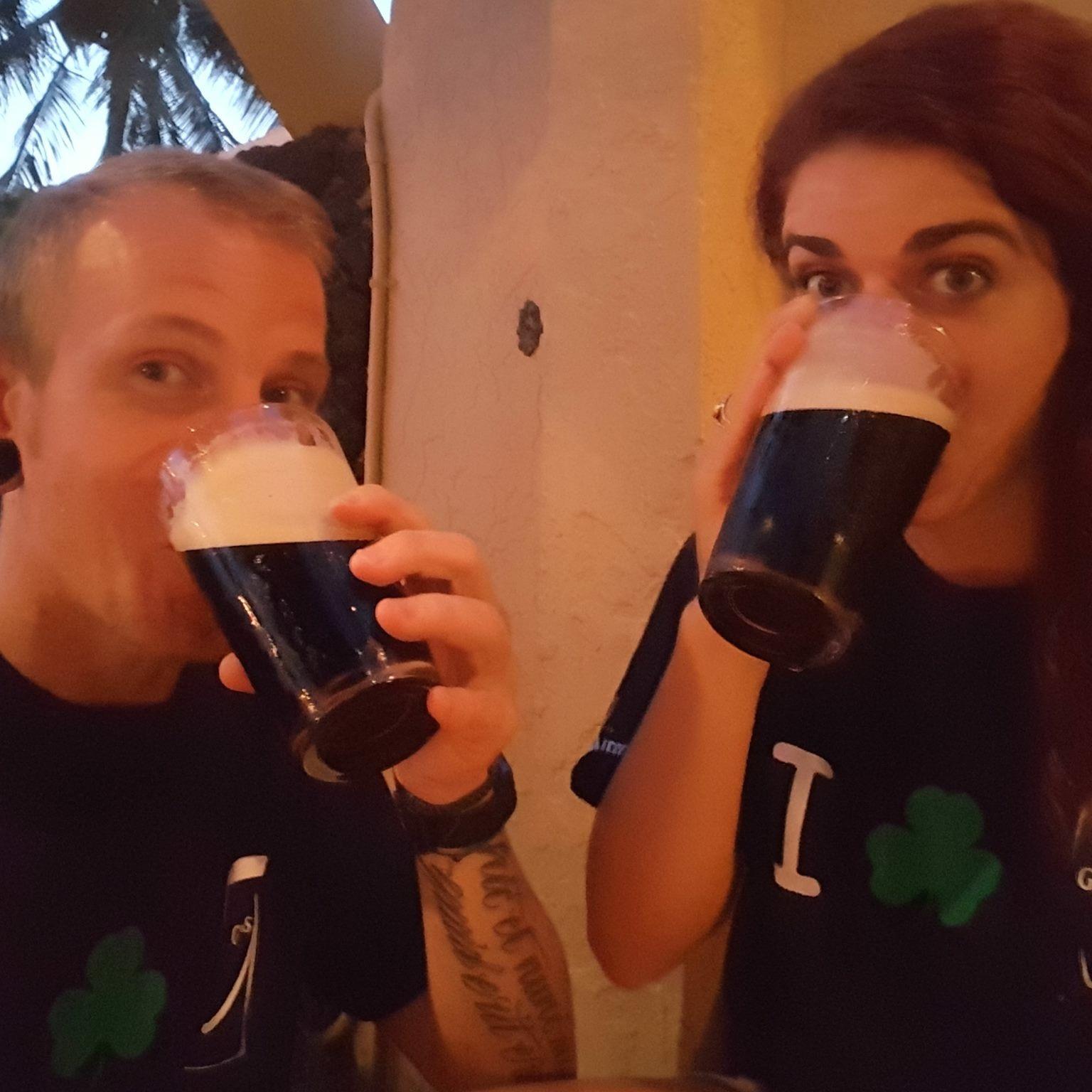 On Patty's Day we drink Guinness!