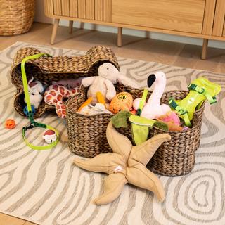 Digby 2-Piece Bone-Shaped Toy Basket