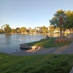 Desert Shores Lake walk