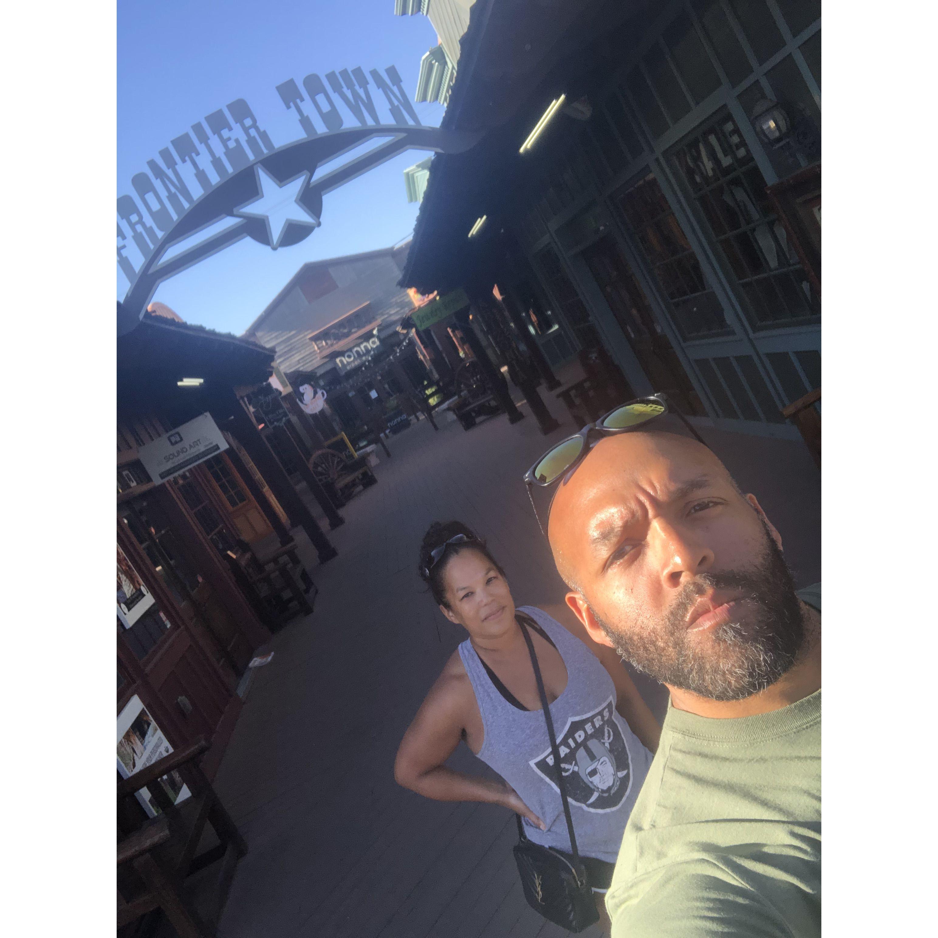 Greg found a self-guided walking tour through Old Town Scottsdale during quarantine. We were lucky to spend a whole month together.