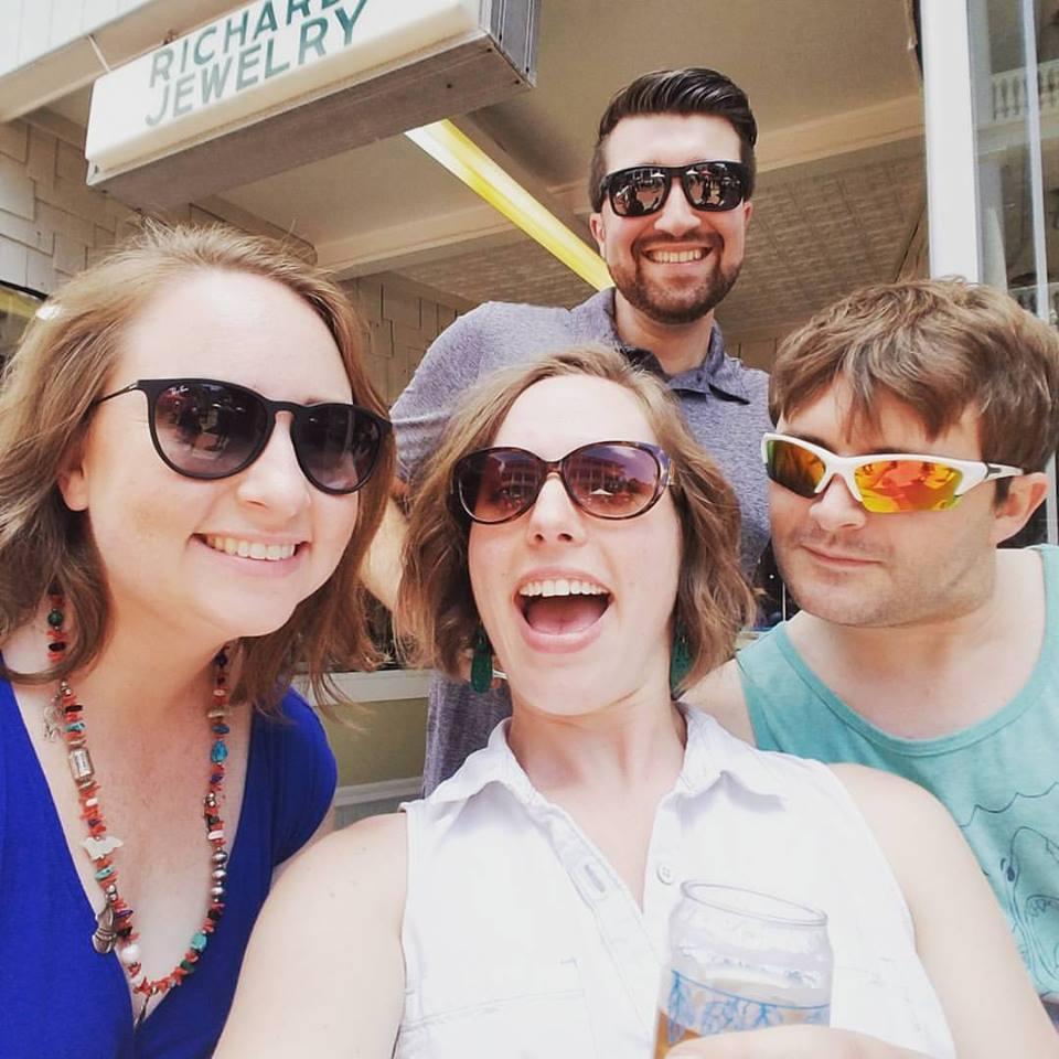 Fun (and beer) in Winchester with Kyle and Matt!