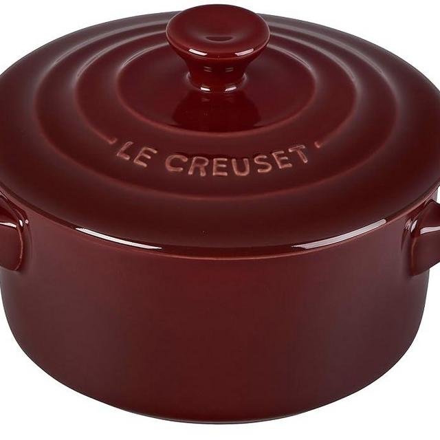 Le Creuset Stoneware Mini Round Cocotte, 8 oz., Rhone