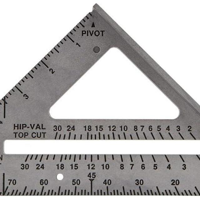 CRAFTSMAN CMHT42790 7 IN ALUMINUM RAFTER SQUARE