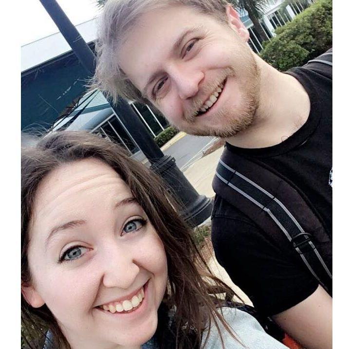 Our spring break trip during senior year, taken after a series of travel nightmares (thanks Greyhound)