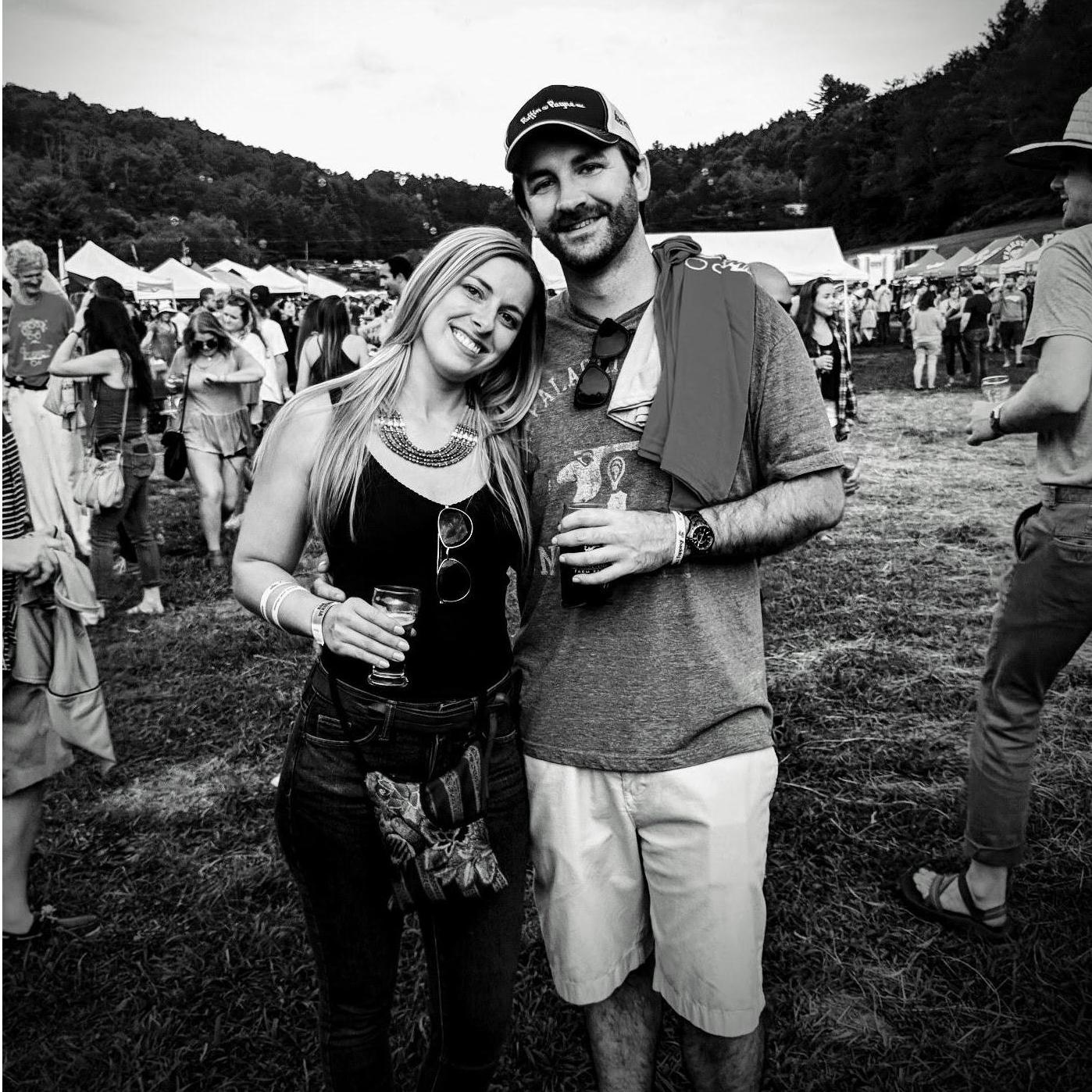 High Country Beer Fest in Boone NC with [bridesmaid] Katie Taylor & her other half,  Will Horton. Great Beer, Great Music, Great Friends, & Great Fun - we can't wait to do this again! Photo by W&K