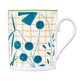 Hermès A Walk in the Garden Mug, Blue