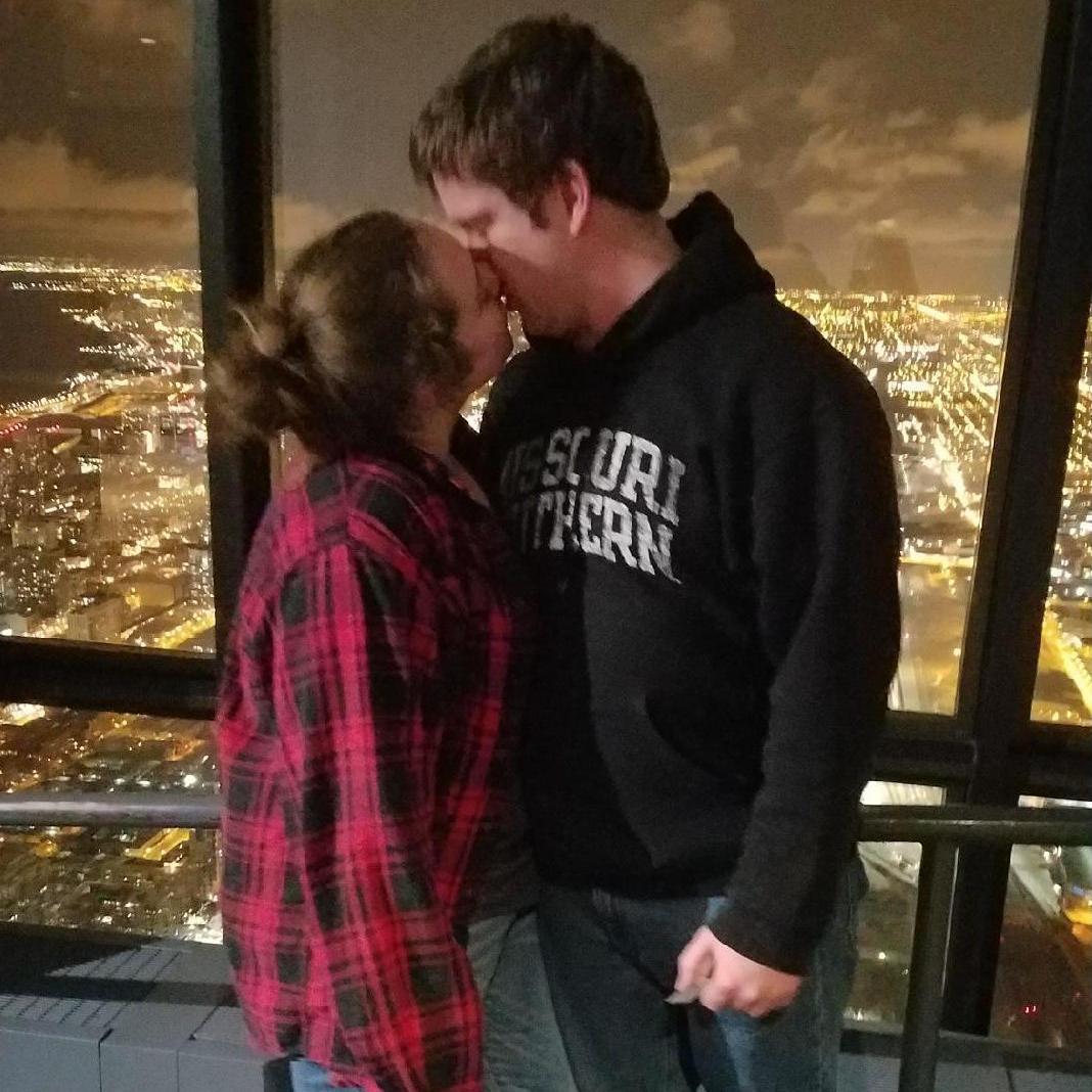 Sky high and never coming down