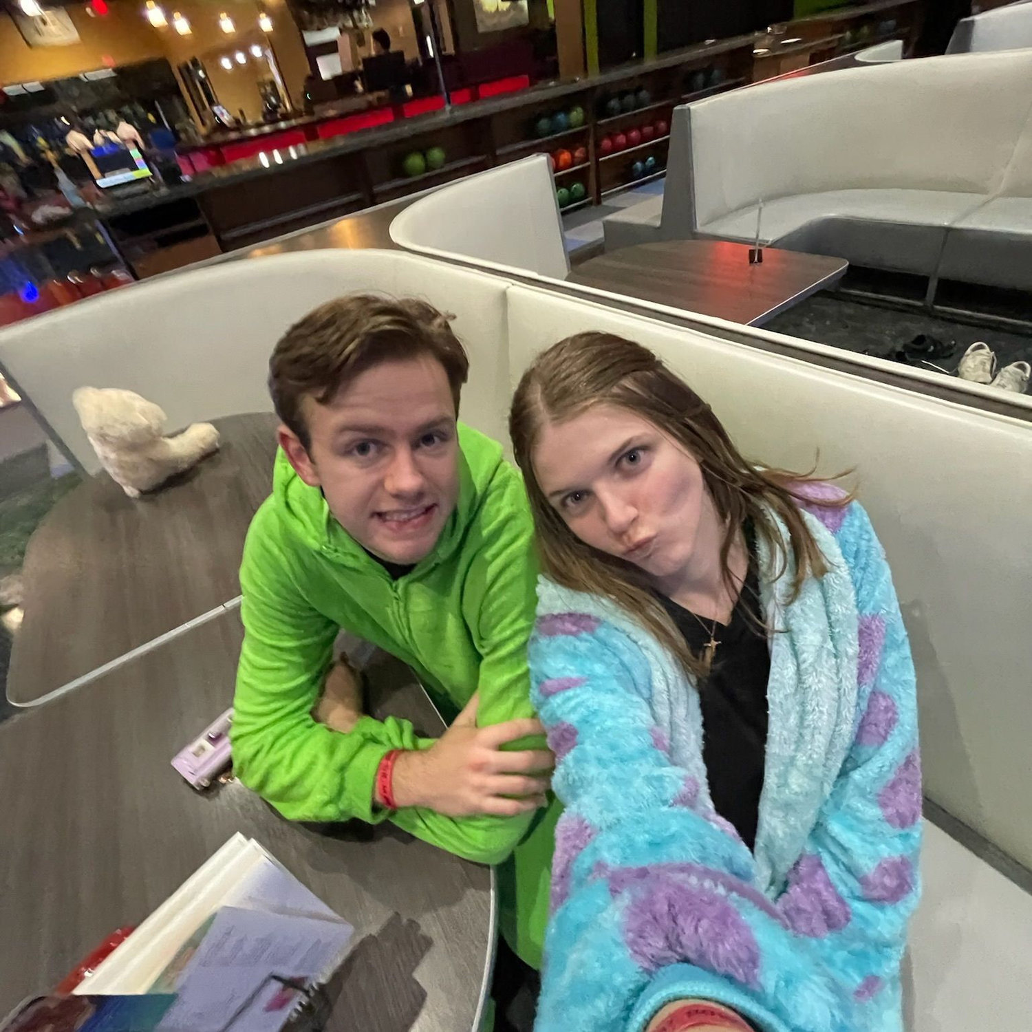Charley is an old man!
Somehow Jay managed to pull off a surprise party/kidnapping ...shoutout Hayden for putting in the work on the CS project!
(Jay will forever say she won since she was Sully).
