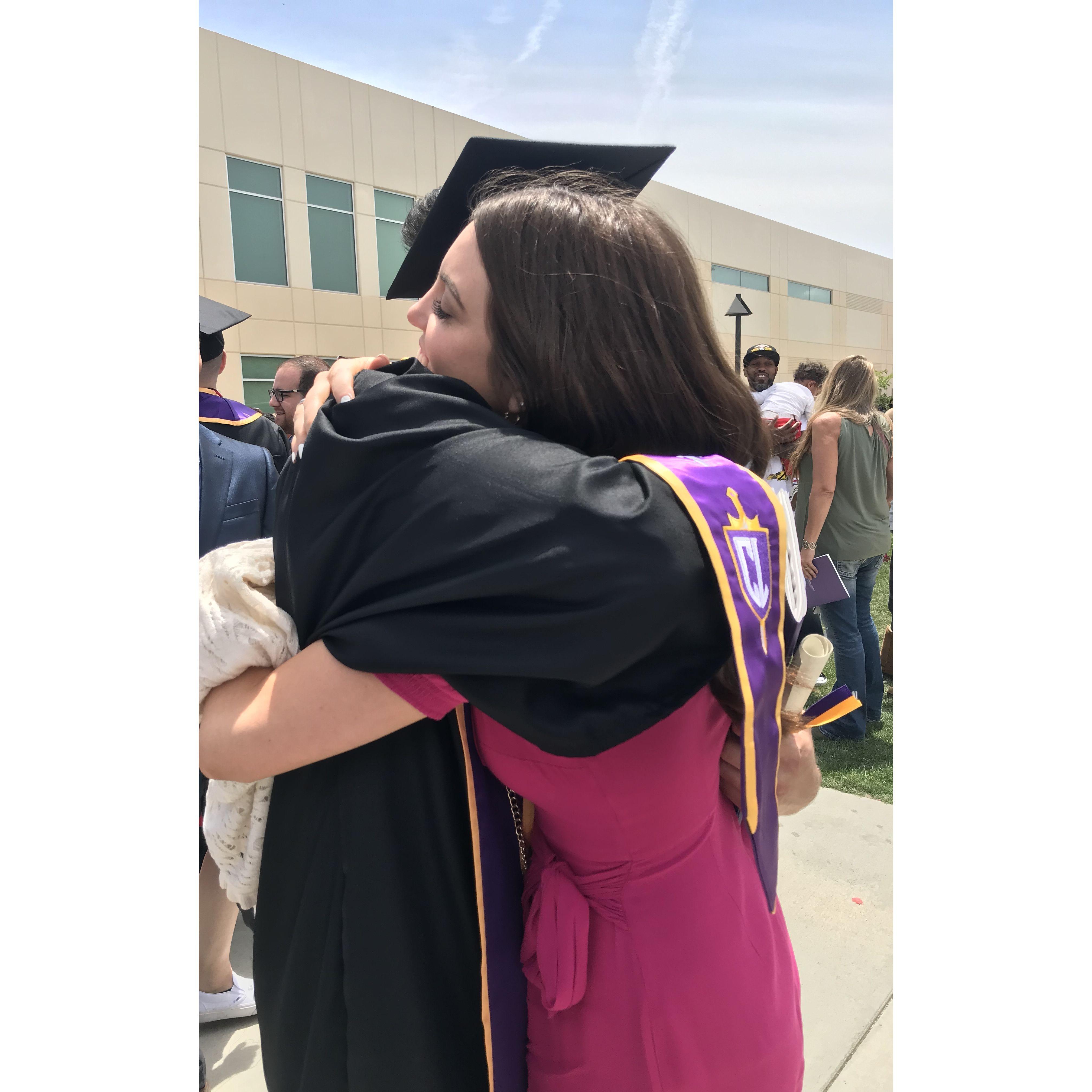 2019 - Daniel graduated from Cal Lutheran!
