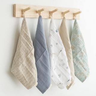 Cove Sea Life Assorted Wash Cloth, Set of 5