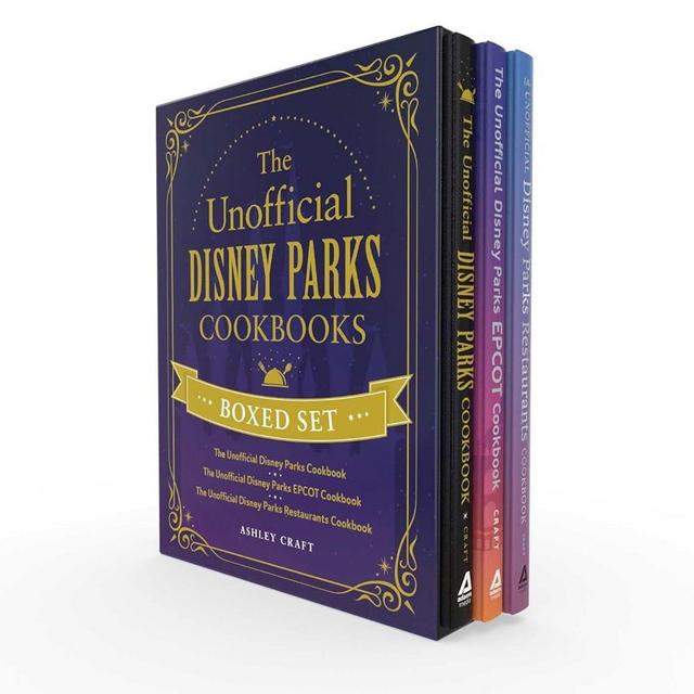 The Unofficial Disney Parks Cookbooks Boxed Set: The Unofficial Disney Parks Cookbook, The Unofficial Disney Parks EPCOT Cookbook, The Unofficial ... Cookbook (Unofficial Cookbook Gift Series)