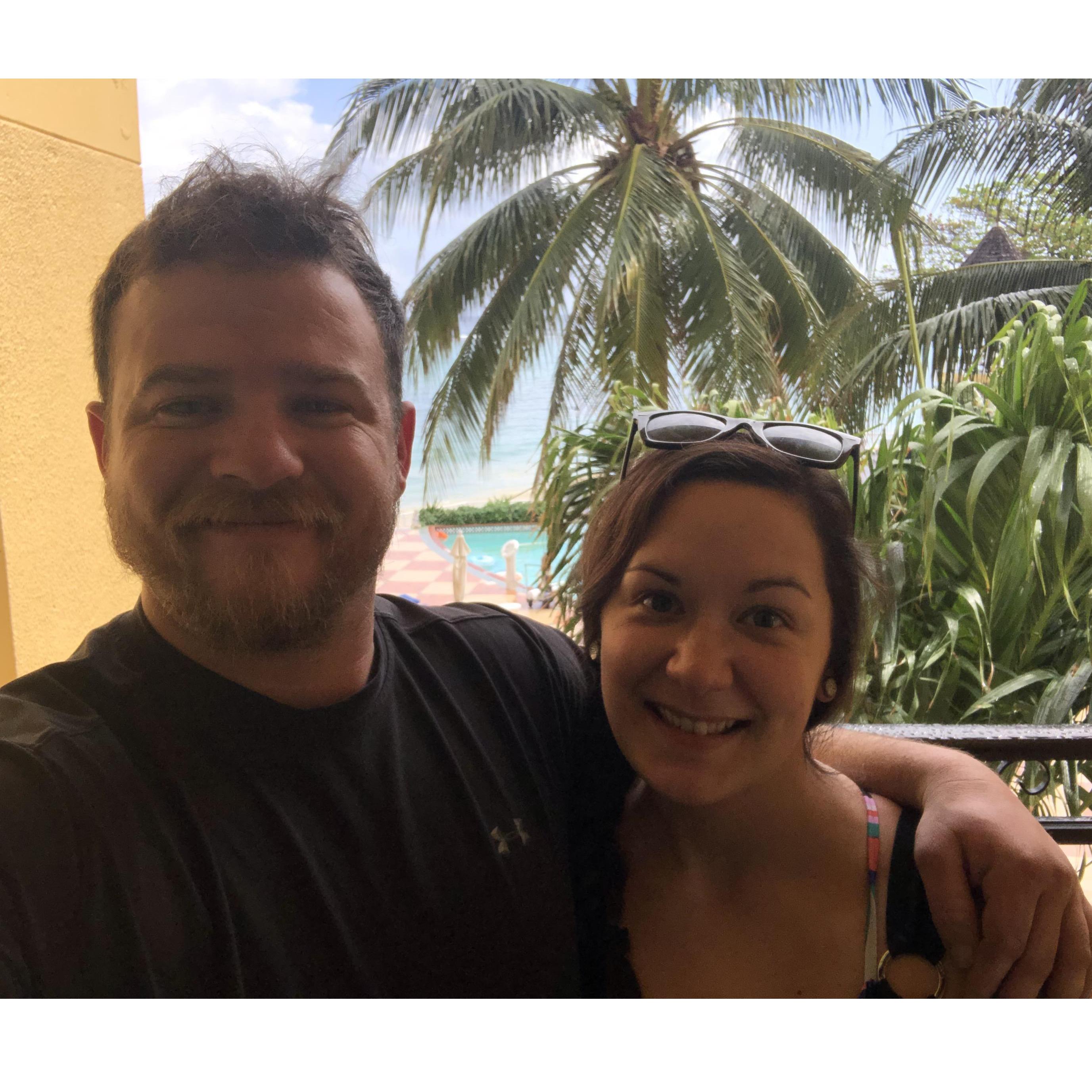 Our first day in Jamaica :)