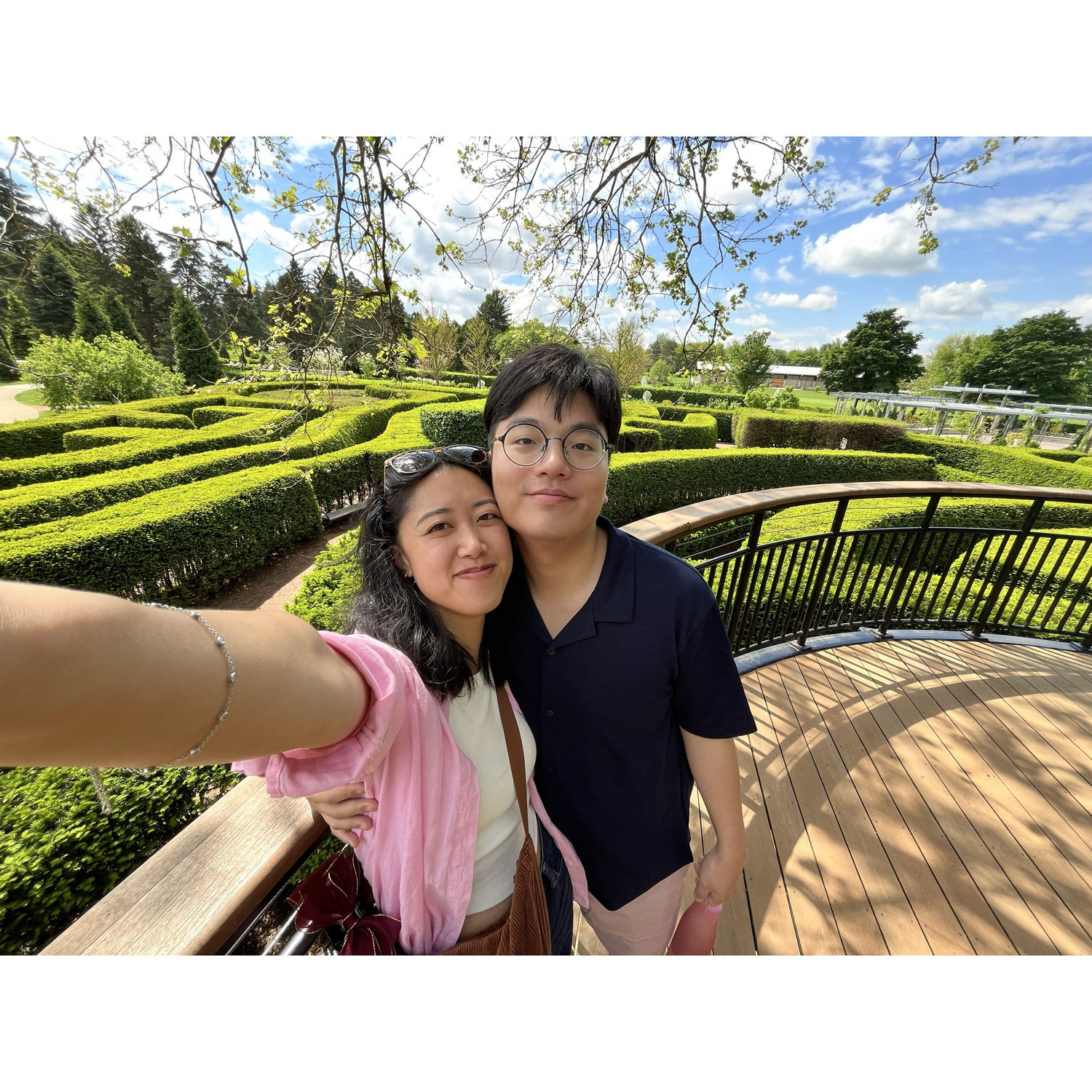 May 2024 - Spring dates together at Morton Arboretum