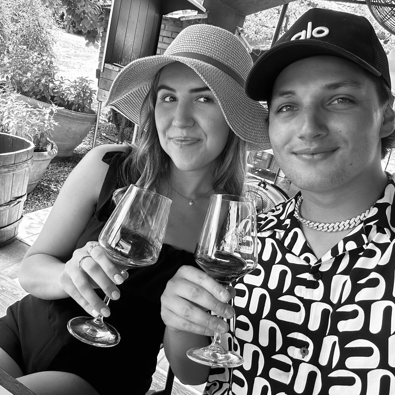 wine tasting in Florence, Italy!