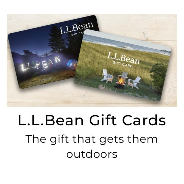 L.L.Bean Gift Cards and e-Gift Cards: Delivered FREE by Mail or Email