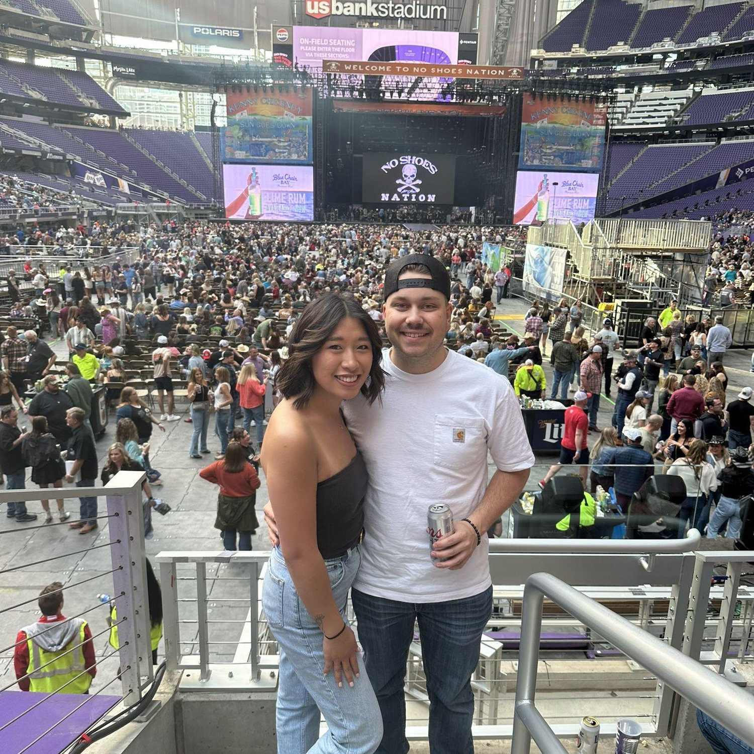 Our first concert to see Kenny Chesney