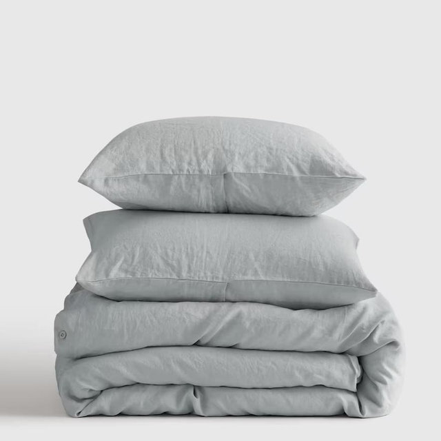 European Linen Duvet Cover Set - King/Cal King