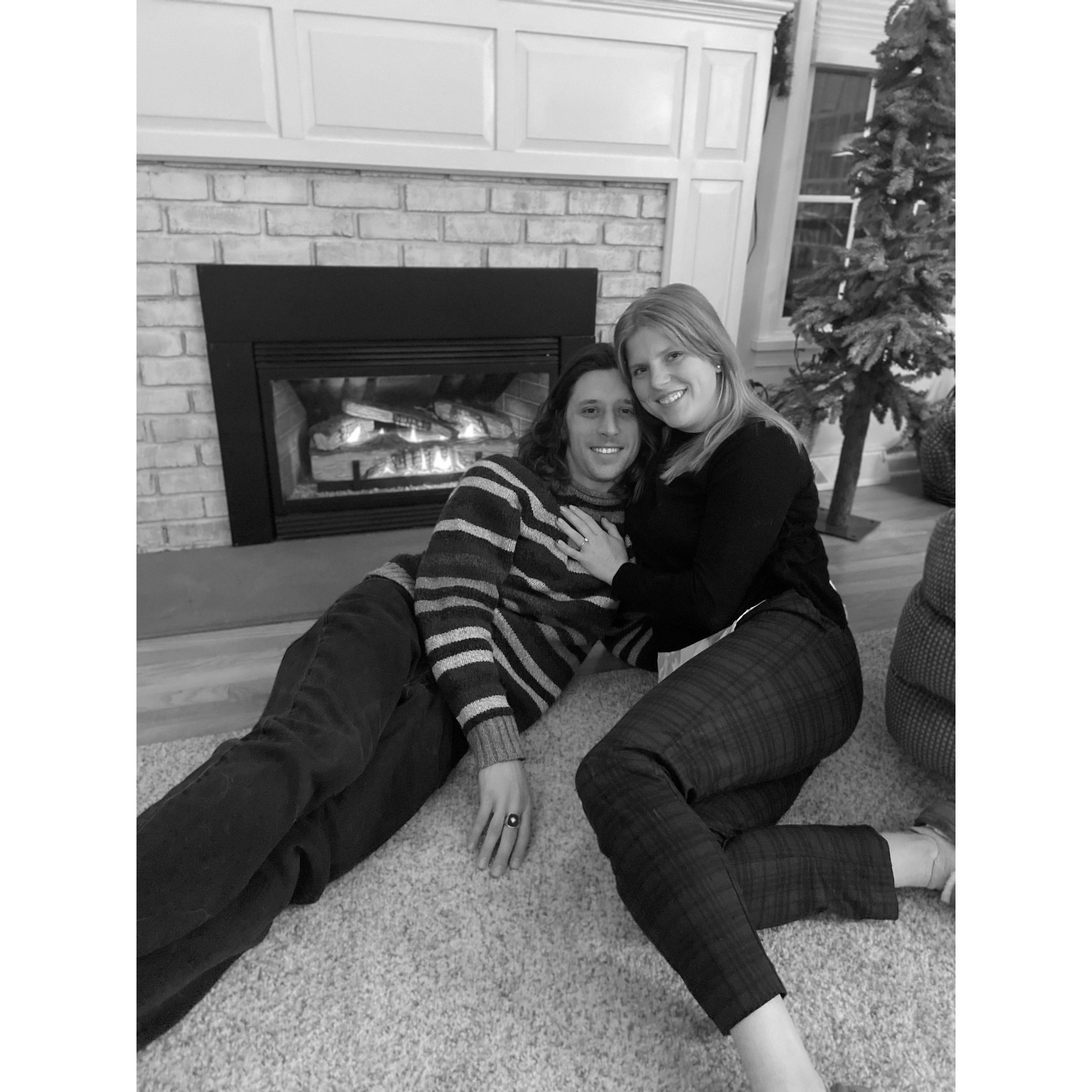 2022 - Engaged on Christmas Eve