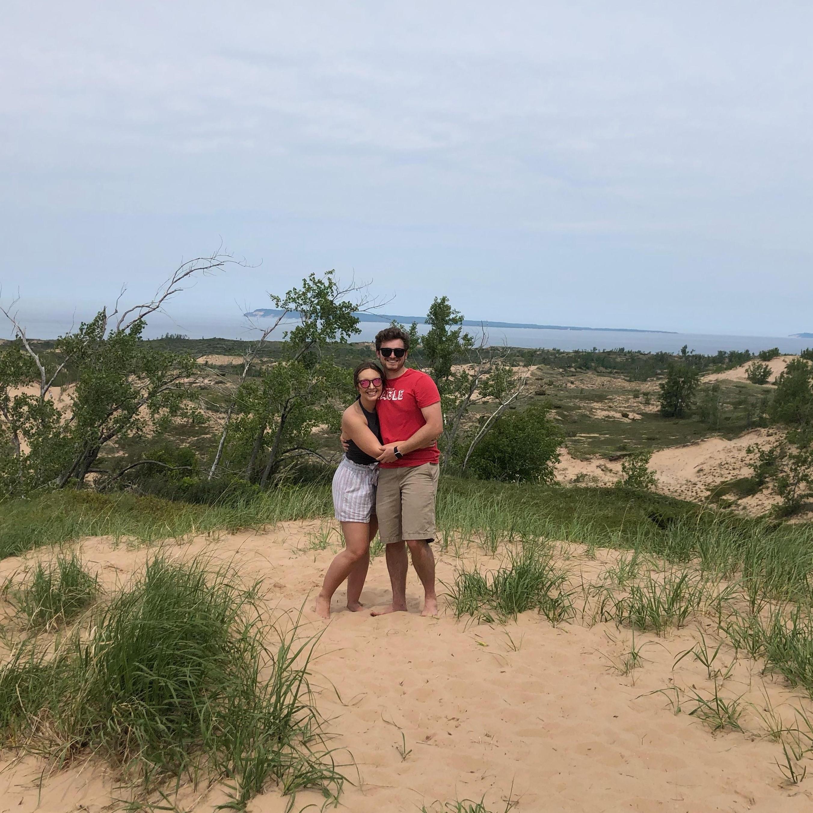 Sleeping bear dunes!