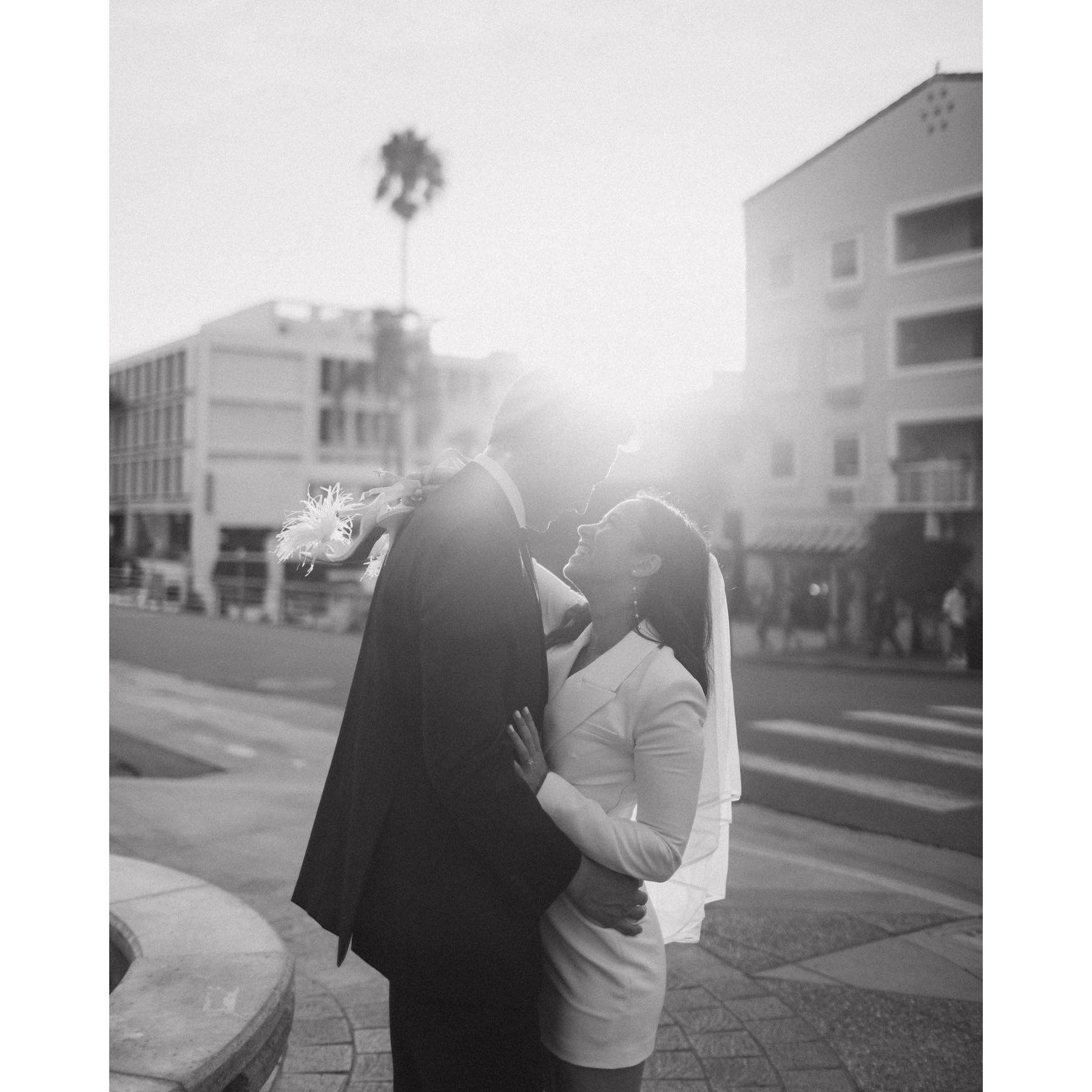 Engagement pictures in San Diego.