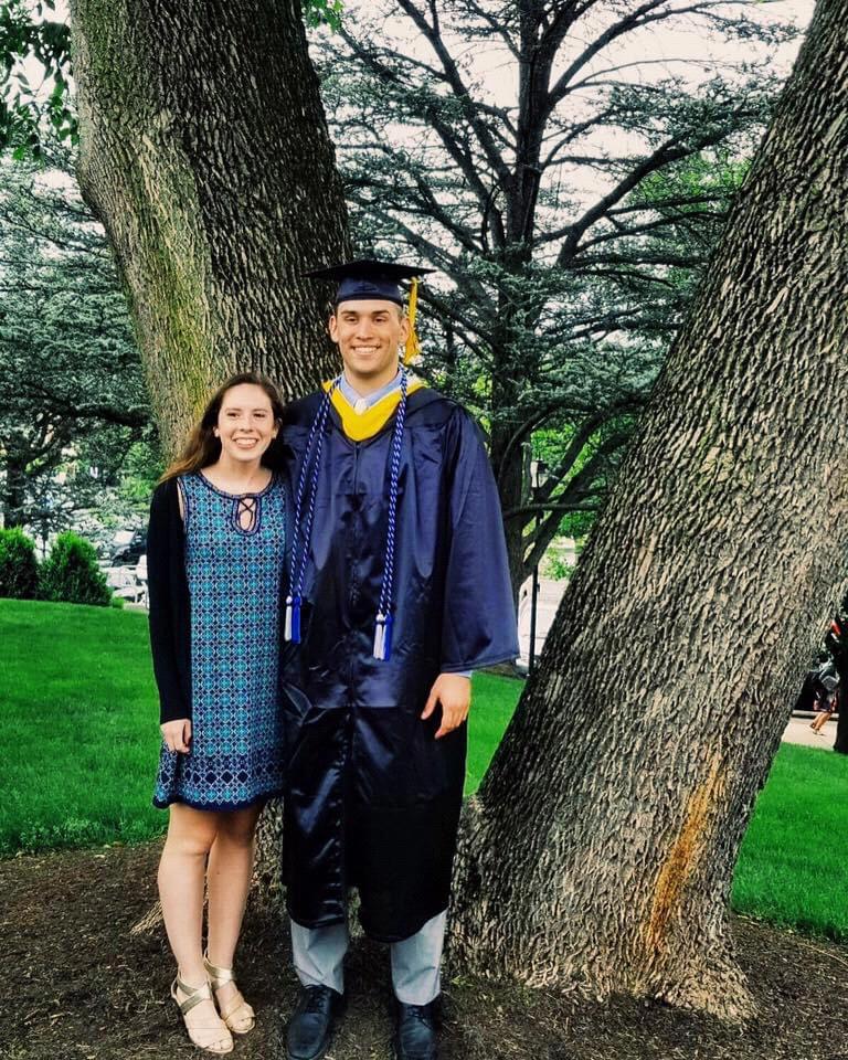 Jake's graduation from Etown College- May 2017
