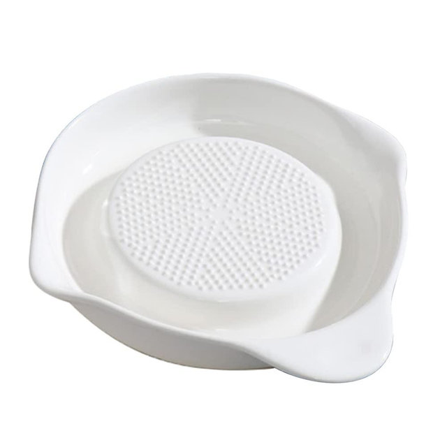 Advanced Ceramic Grater for Ginger, Garlic and Onion, 6 Inches (6-Inch)
