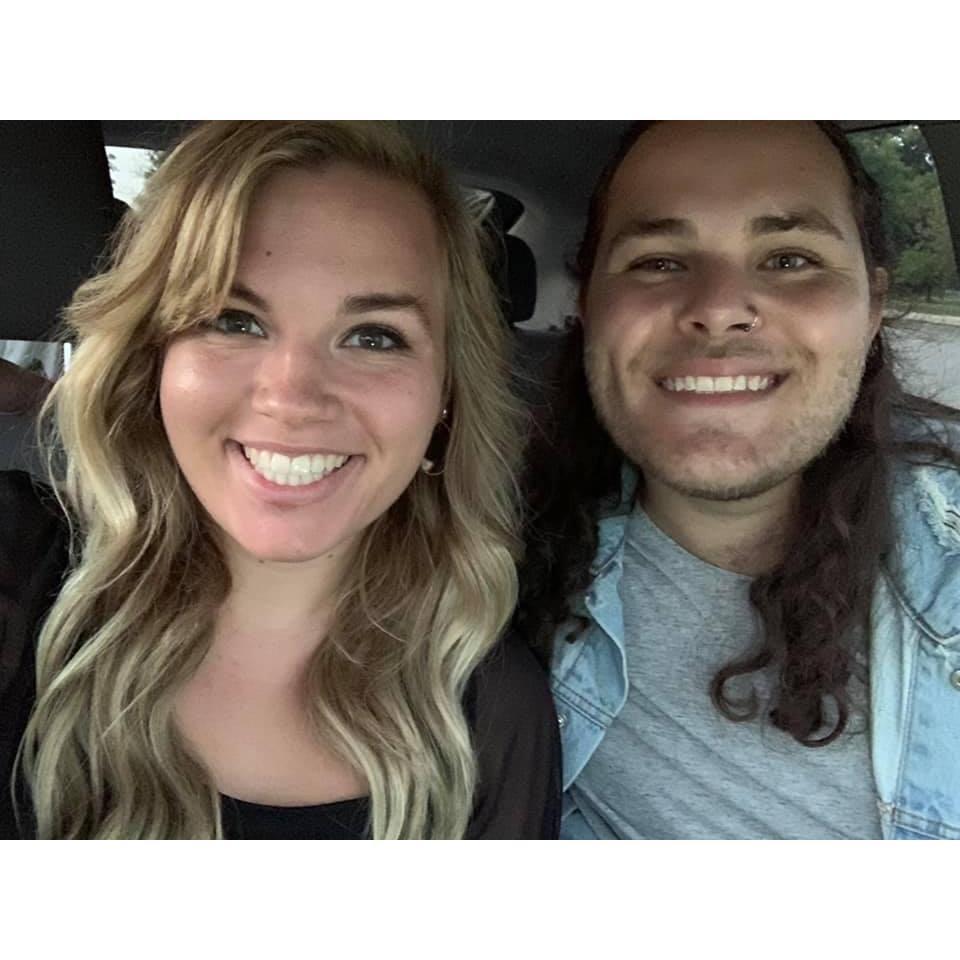 Post engagement picture selfie!