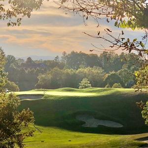 Round of golf at Reems Creek Golf Club