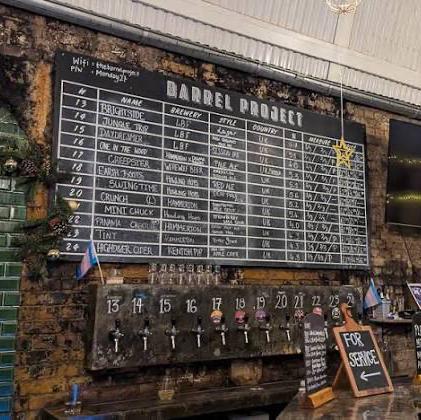 Supports Adam’s marathon - the Bermondsey Beer Mile!