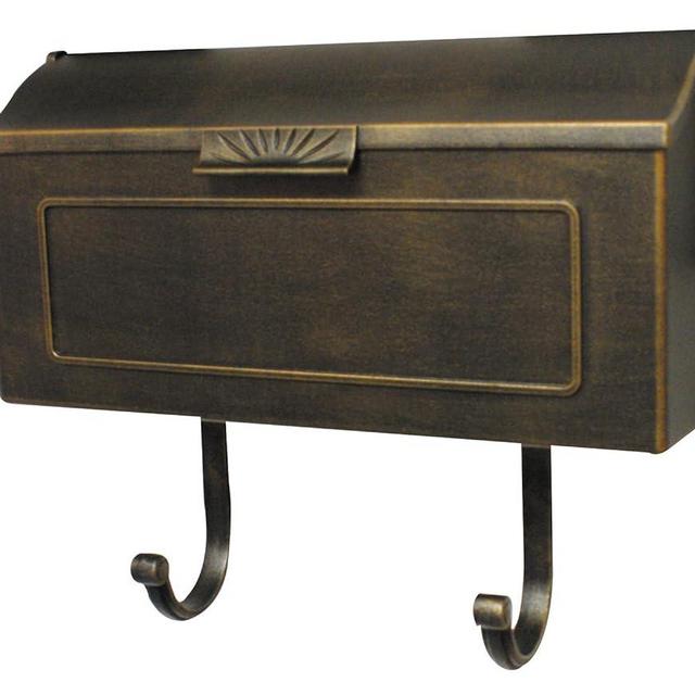 Special Lite Products SHH-1006-BRZ Horizon Horizontal Mailbox, Bronze