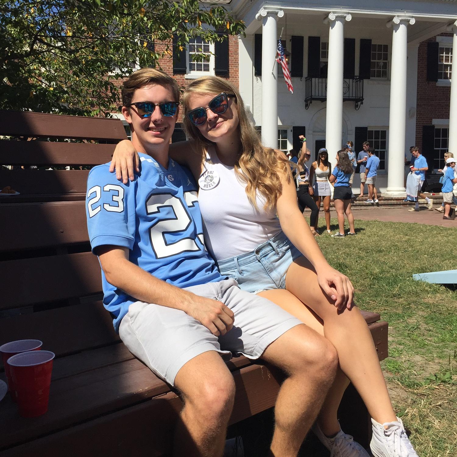 UNC football tailgate (September 2017).
