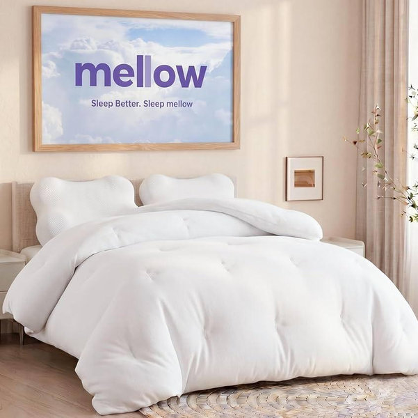 MarshMellow Comforter – Extra Fluffy Double-Stuffed Down Alternative All-Season ComforterMarshMellow Comforter