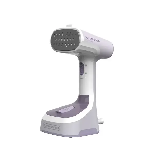 BLACK+DECKER Easy Store Pro Foldable Steamer, GS0311 - 0PD, 45-Second Heat Up, Extra Long Power Cord, Powerful Steam for Clothes, Drapes & Upholstery